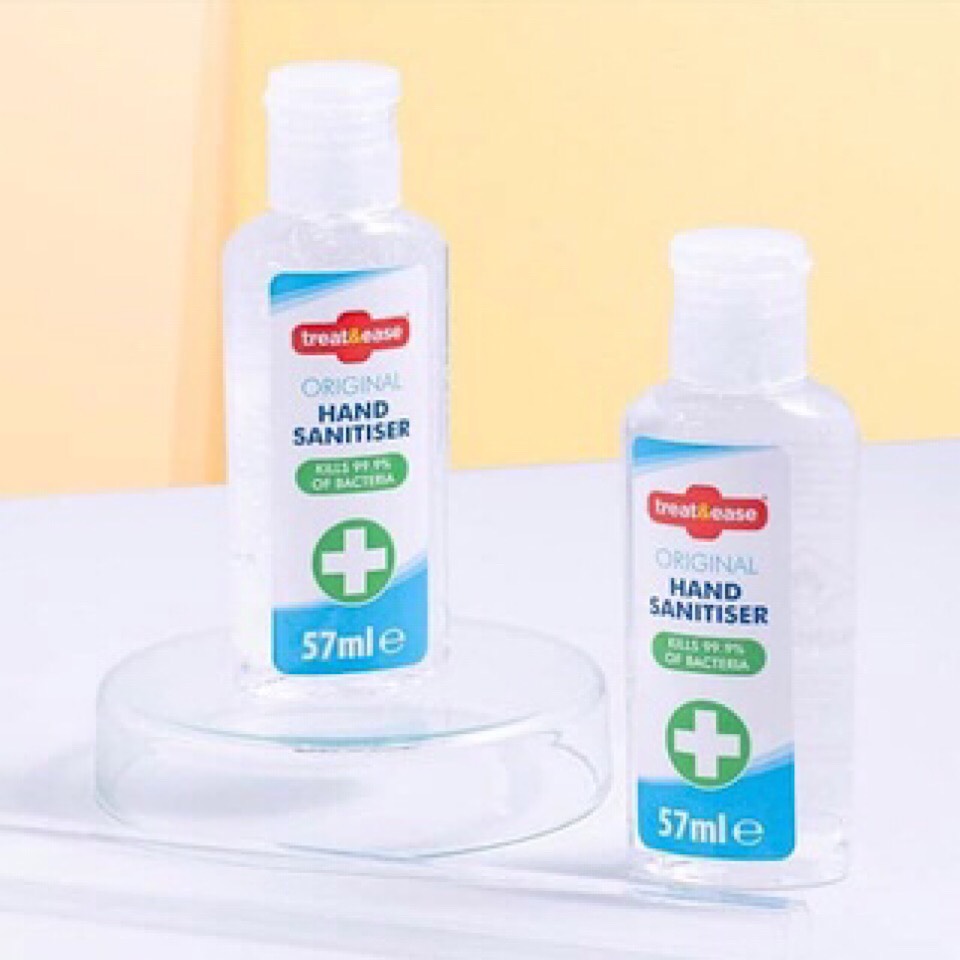 Set 2 Gel rửa tay khô treat&ease original hand sanitiser